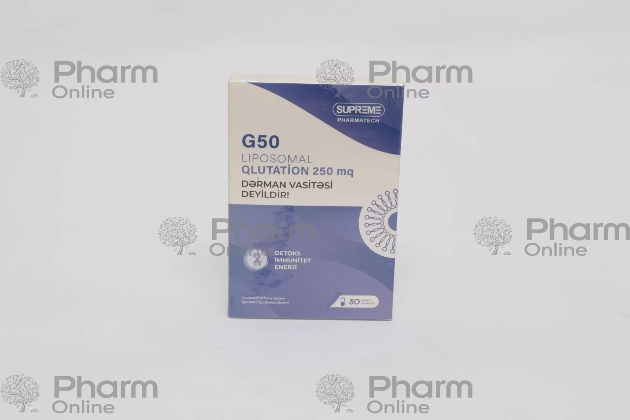 Liposomal Glutathione (G50) 250 mg № 30 (Capsules) price