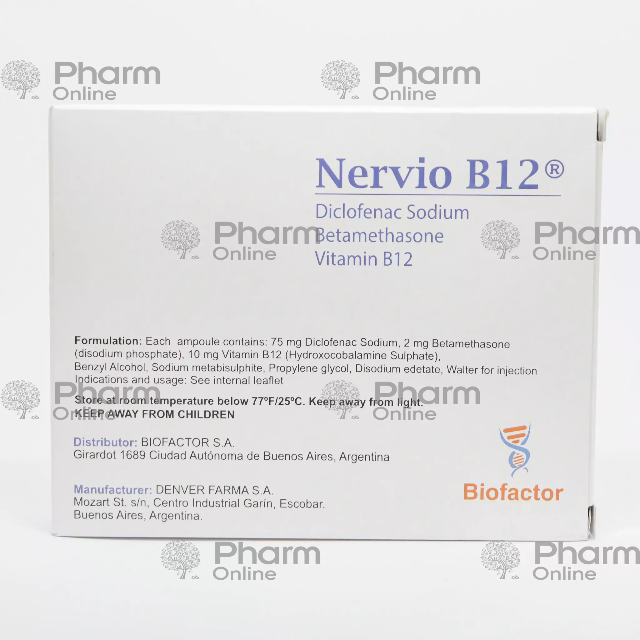 Nervio B12 3ml № 6 (Ampoules) (Argentina) price