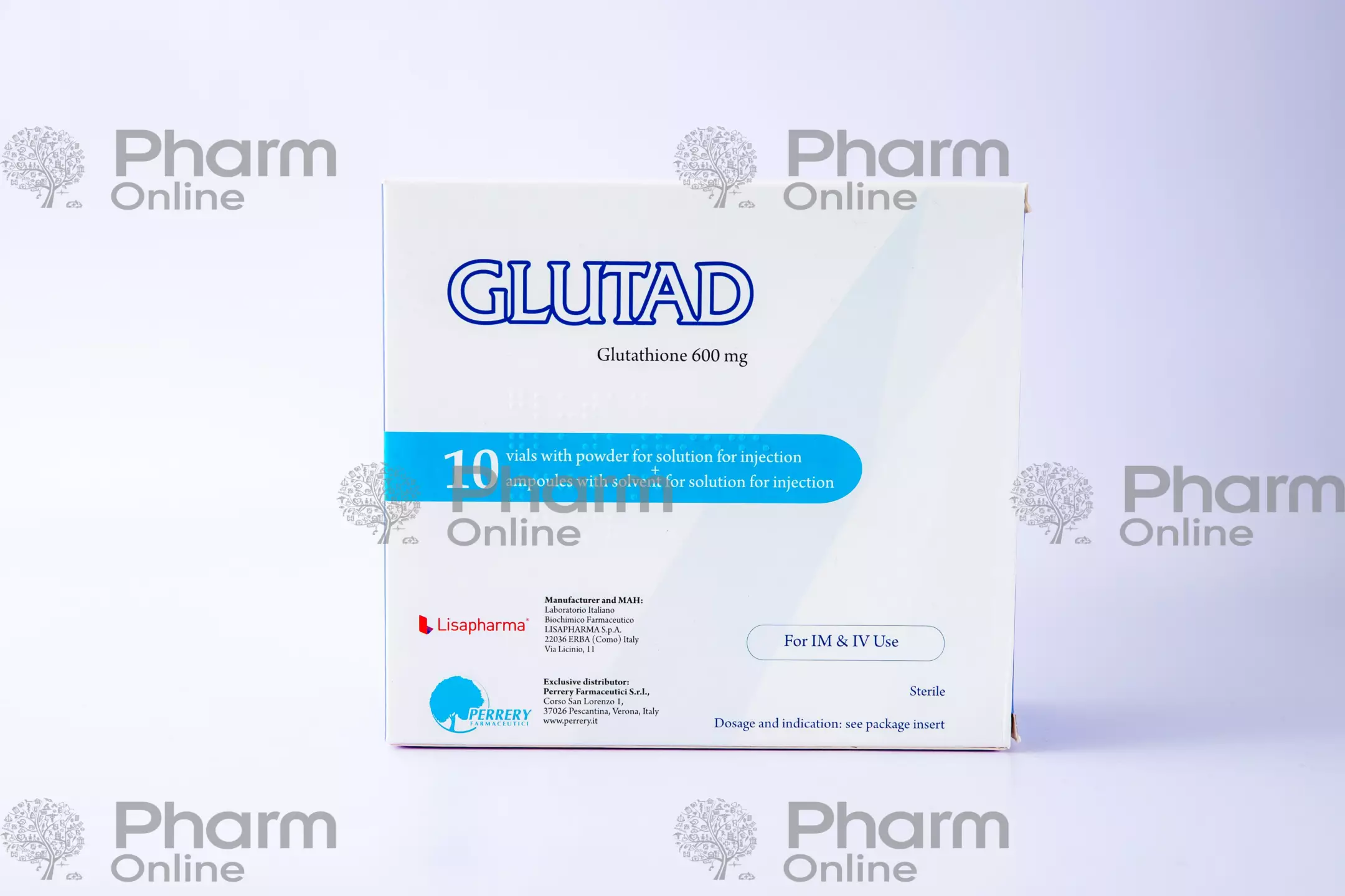 Glutad 600 mg № 10 (Ampoules) price